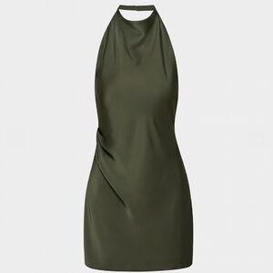 Aritzia Babaton Audience Satin Mini Dress